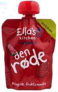 Smoothie Rød Økol 6mnd 90g Ellas
