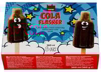 Saftis med Cola-smak