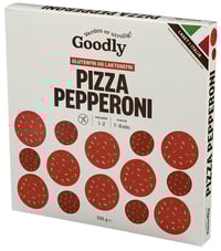 Pizza Pepperoni Glutenfri 335g Goodly