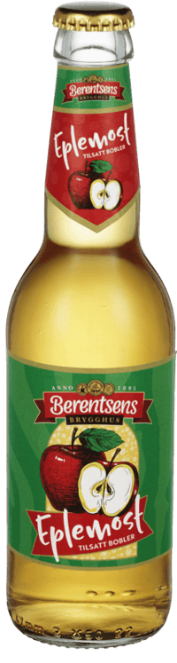Berentsen Eplemost med Kullsyre 0,33l