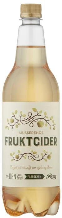 Fruktcider 1l flaske Roma
