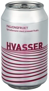 Hvasser Pasjonsfrukt 330ml