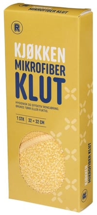 Kjøkkenklut Microfiber Assortert variant, 1 stk