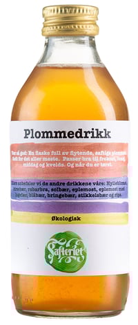 Safteriet Plommedrikk Øko 250ml