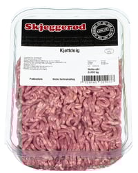 Kjøttdeig 400g Skjeggerød