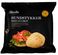 Rundstykker m/Gulrot 6stk Jacobs Utvalgte