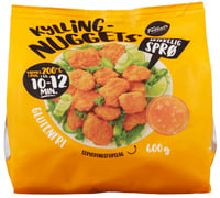 Kyllingnuggets 600g Folkets