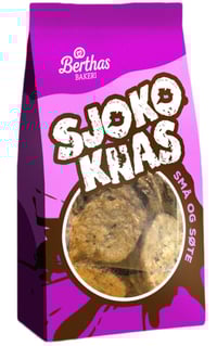 Sjokoknas 225g Berthas