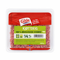 Kjøttdeig 100 % økologisk storfe