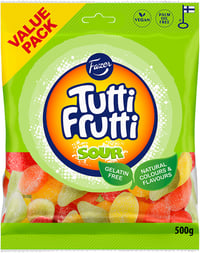 Fazer Tutti Frutti Sour Value Pack 500g