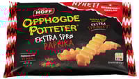 Hoff Opphøgde Potteter Ekstra Sprø Paprika, 400g