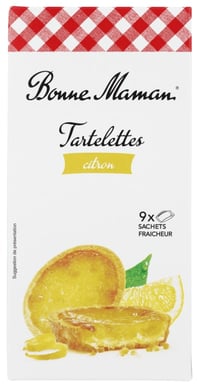 Tarteletter m/Sitron 125g Bonne Maman