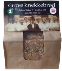 Knekkebrød Grove m/Frø 220g Nøtterø Bakeri