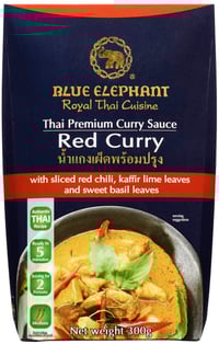 Curry Sauce Red 300g Blue Elephant