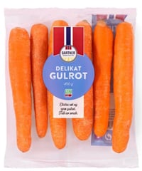 Gulrot 400g Gartner