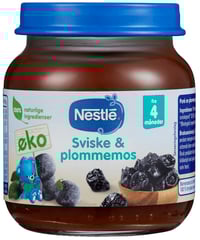 Sviske&Plommemos 4mnd 125g Nestle