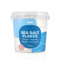 Havsalt i flager/flak