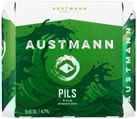 Austmann Pilsner 0,5lx6 boks