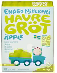 Melkefri Havregrøt med Eple Fra 6 mnd, 460 g