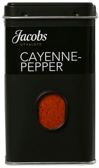 Cayennepepper 65g Jacobs Utvalgte