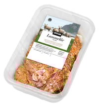 Lofotlam Lammelår i Skiver Marinert