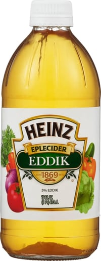 Eplecider Eddik 473ml Heinz