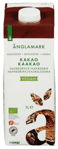 Änglamark Oat Based Chocomilk 1l