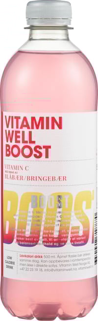 Vitamin Well Boost 0,5l flaske