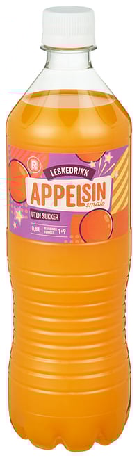 Konsentrert Leskedrikk m/Appelsinsmak 800ml