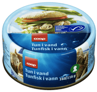 Coop Tunfisk i Vann 160g