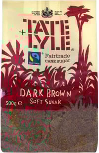 Farin Mørk Brun Fairtrade 500g Tate Lyle