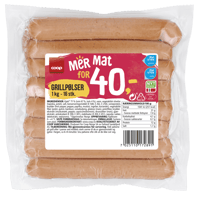 Coop Grillpølser 1kg