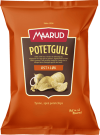 Maarud Potetgull Ost & Løk 200g