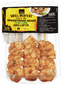 Coop Argentinske Reker Thai Lime 125g