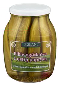 Polan Syltet Agurk med Chilipepper 860g