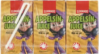 Appelsinjuice 3x250ml Eldorado