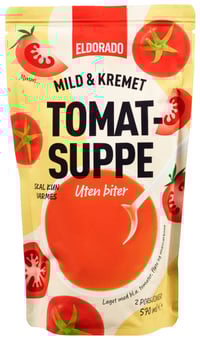 Tomatsuppe Mild 570ml Eldorado