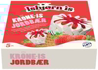 Krone-is Jordbær