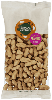 Earth Control Peanøtter med Skall 425g