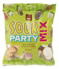 Coop Partymix Sour 250g