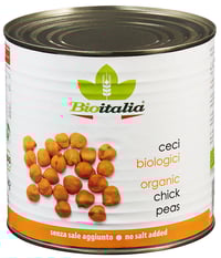 Bioitalia Kikerter 2550g Økologisk