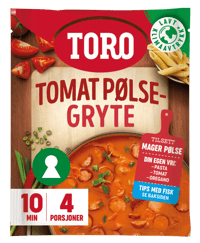 Toro Tomat- & Pølsegryte 108g