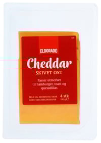 Cheddar skivet 100g Eldorado