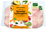 Strimlet Kyllingfilet 450g Solvinge
