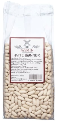 Bønner Hvite 500g Jasmin