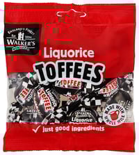 Liquorice Toffees 105g 105g Walkers