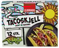 Tacoskjell 12stk 135g Eldorado