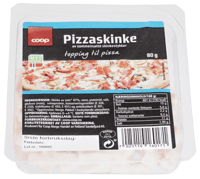 Coop Pizzaskinke Topping 80g