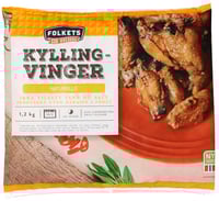 Kyllingvinger Frys 1,2kg Folkets