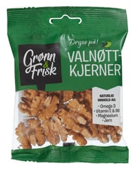Valnøttkjerner 60g Grønn&Frisk
